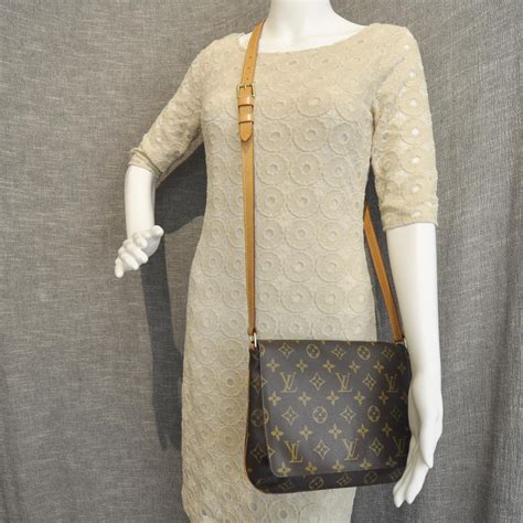 louis vuitton monogram musette tango long strap|louis vuitton musette.